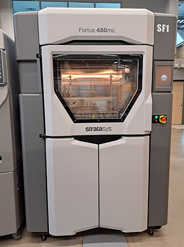 Fortus 3D printer located inside the Kao Innovation and Collaboration Studio