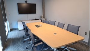 The interior of conference room G177 in Zeanah Engineering Complex